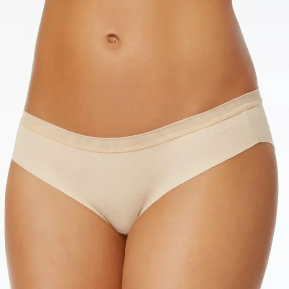 LARGE DKNY DK1027 Downtown Cotton No Panty Lines Bikini Nude NWT New with Tags